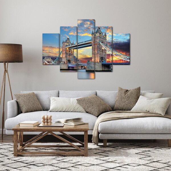 Slika - Tower Bridge, London, Anglija (150x105 cm)