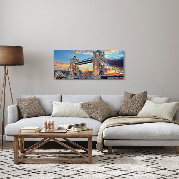 Slika - Tower Bridge, London, Anglija (120x50 cm)