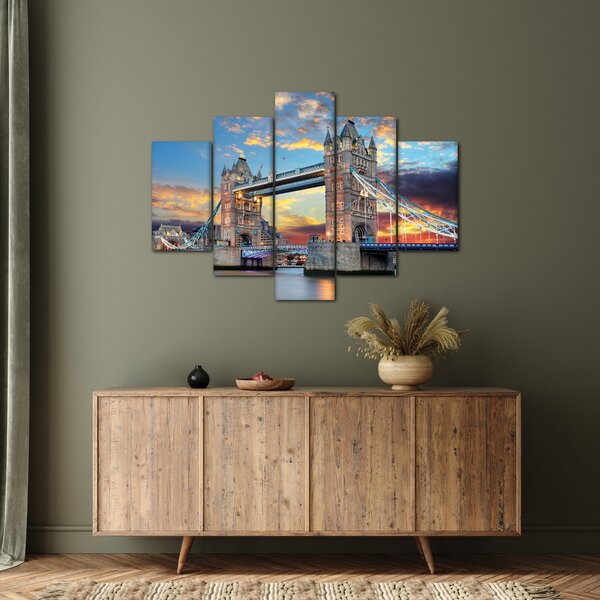 Slika - Tower Bridge, London, Anglija (150x105 cm)