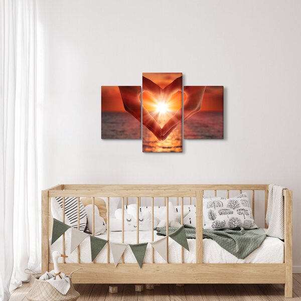 Slika - Sonce v srcu (90x60 cm)