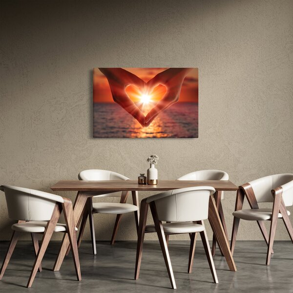 Slika - Sonce v srcu (90x60 cm)