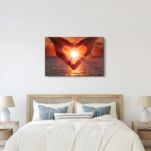 Slika - Sonce v srcu (90x60 cm)