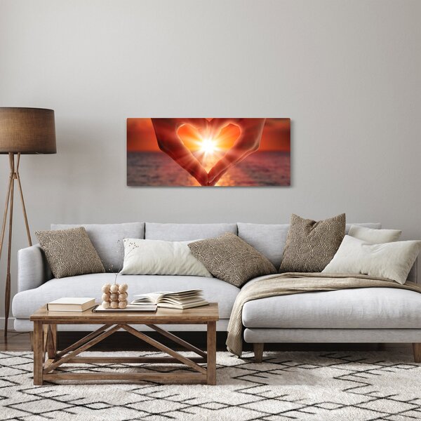 Slika - Sonce v srcu (120x50 cm)