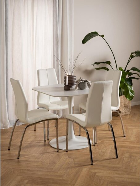 Blagovaonski stol s keramičkom daskom 90x90 cm Malta – Actona