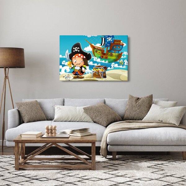 Slika - Gusarski zaklad (90x60 cm)