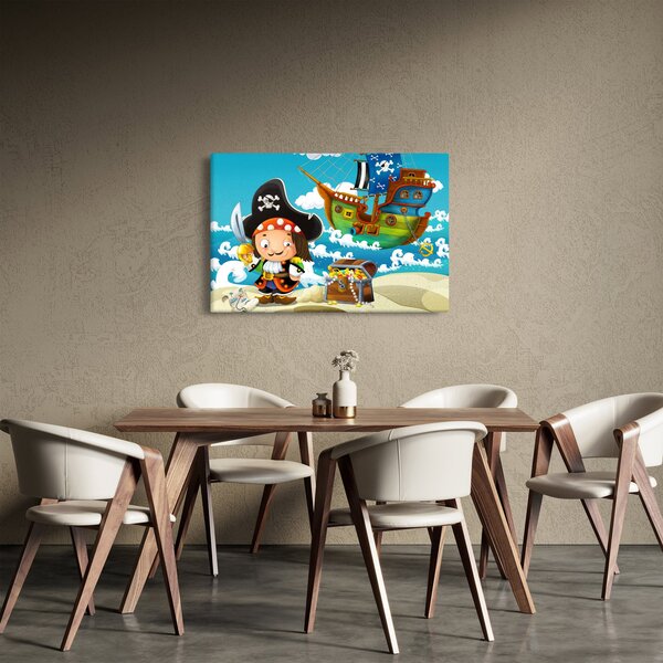 Slika - Gusarski zaklad (90x60 cm)