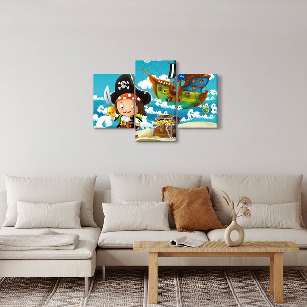 Slika - Gusarski zaklad (90x60 cm)