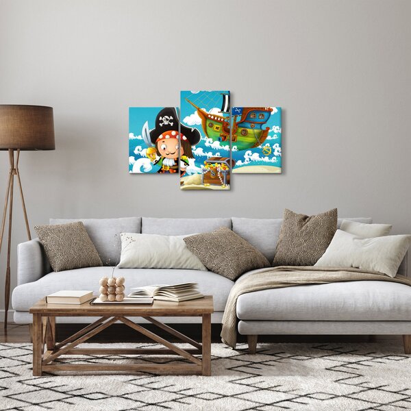 Slika - Gusarski zaklad (90x60 cm)