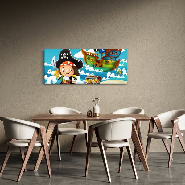 Slika - Gusarski zaklad (120x50 cm)