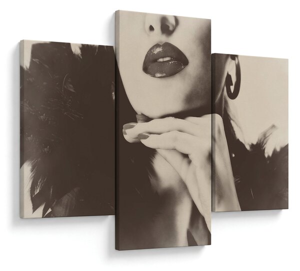 Slika - Vintage fotografija ženske (90x60 cm)