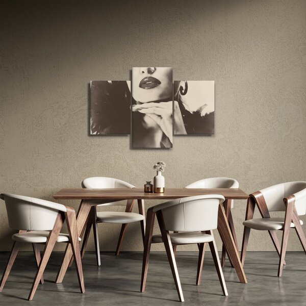 Slika - Vintage fotografija ženske (90x60 cm)