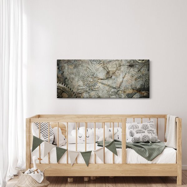 Slika - Tok časa (120x50 cm)