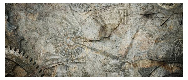 Slika - Tok časa (120x50 cm)