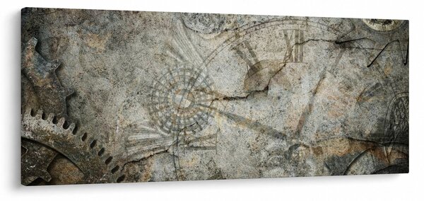 Slika - Tok časa (120x50 cm)