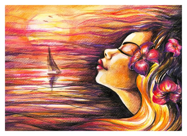 Slika - Spomini na poletje (70x50 cm)