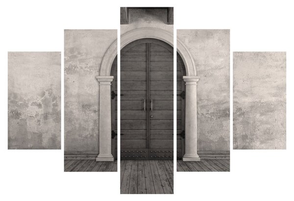 Slika - Skrivnostna vrata (150x105 cm)