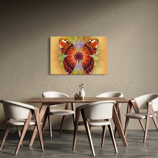 Slika - Etno metulj (90x60 cm)
