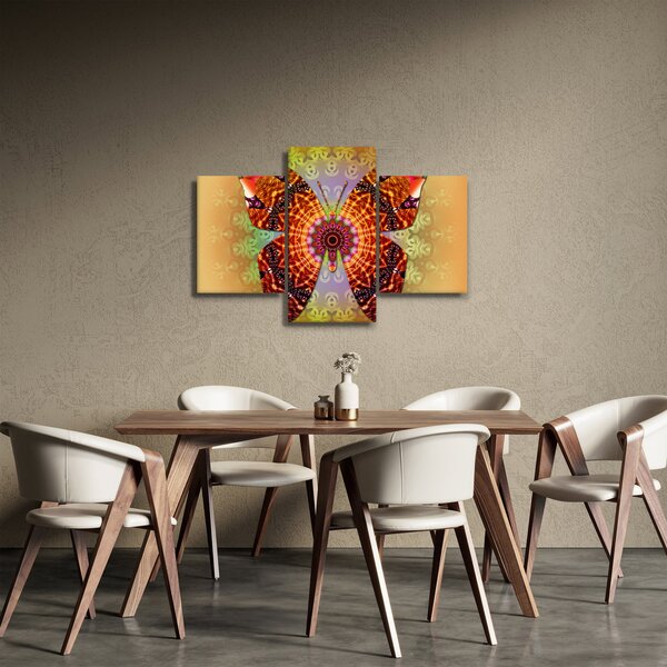 Slika - Etno metulj (90x60 cm)