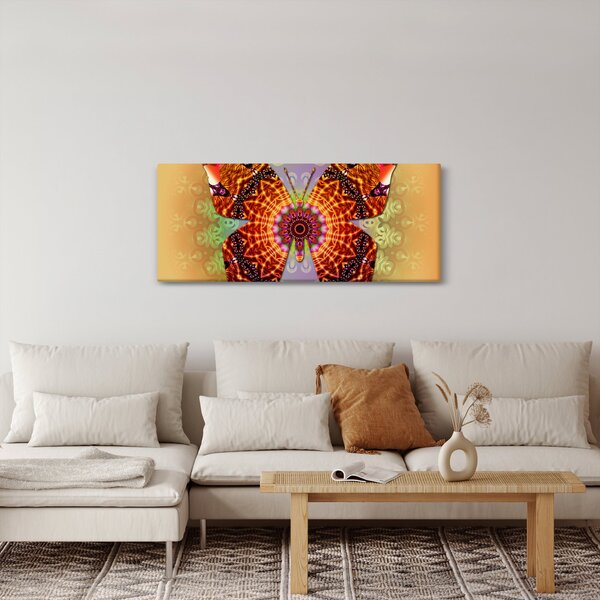 Slika - Etno metulj (120x50 cm)