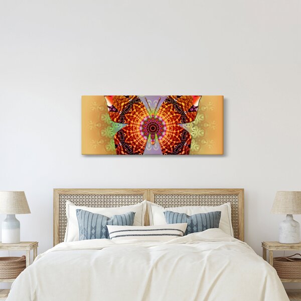 Slika - Etno metulj (120x50 cm)