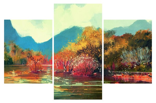 Slika - Barve jeseni (90x60 cm)