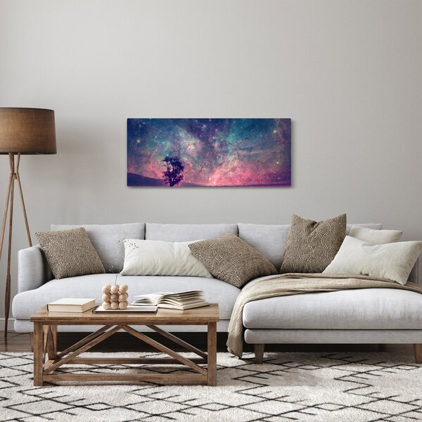 Slika - Nezemeljsko nočno nebo (120x50 cm)