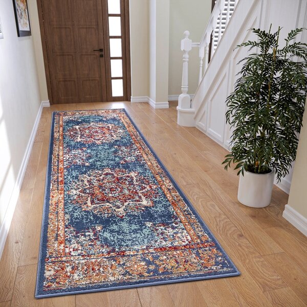 Tamnoplava staza 80x240 cm Orient Maderno - Hanse Home