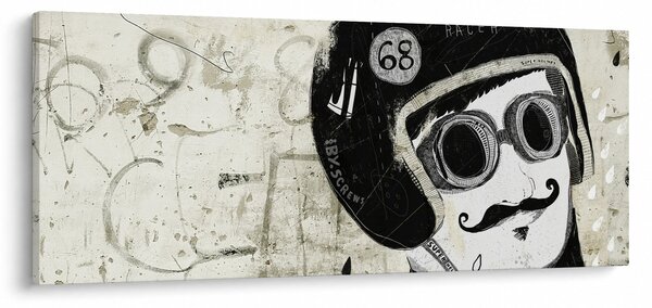 Slika - Dirkač (120x50 cm)