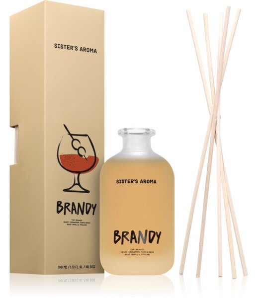 Sister's Aroma Brandy aroma difuzer 100 ml