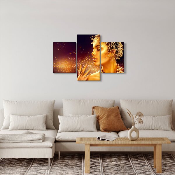 Slika - Zlata kraljica (90x60 cm)