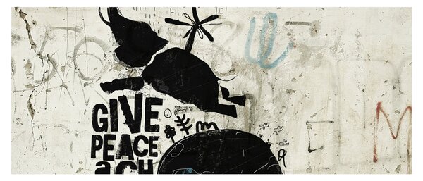 Slika - Slon nad tlemi (120x50 cm)