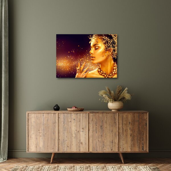 Slika - Zlata kraljica (70x50 cm)