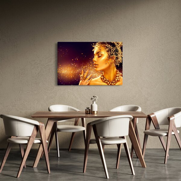 Slika - Zlata kraljica (90x60 cm)