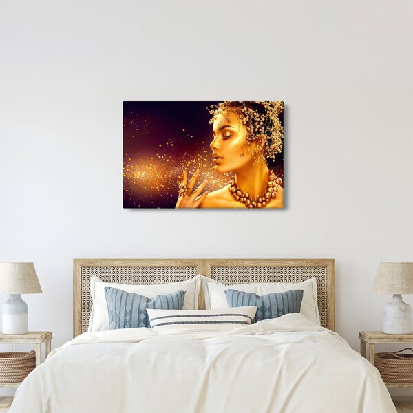 Slika - Zlata kraljica (90x60 cm)