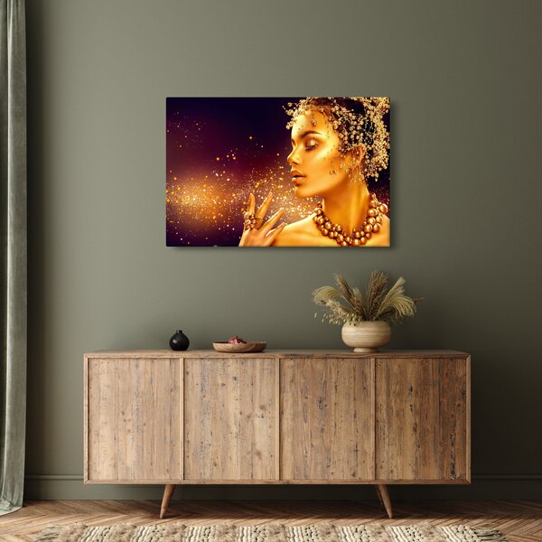 Slika - Zlata kraljica (90x60 cm)