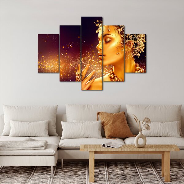 Slika - Zlata kraljica (150x105 cm)