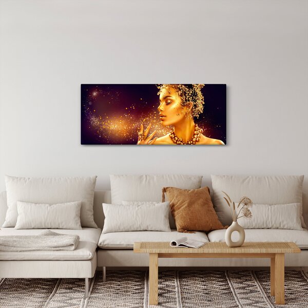 Slika - Zlata kraljica (120x50 cm)