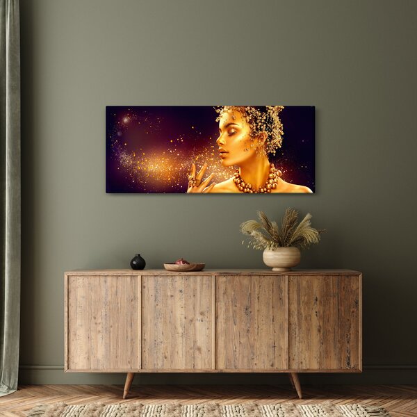 Slika - Zlata kraljica (120x50 cm)
