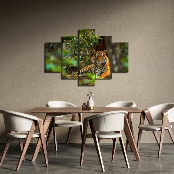 Slika počivajočega tigra (150x105 cm)
