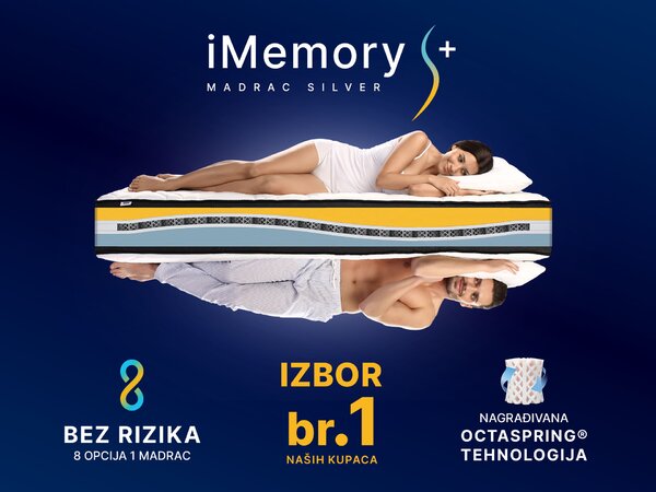 Madrac Dormeo iMemory S+ Silver