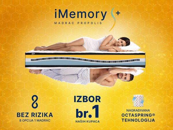 Madrac Dormeo iMemory S+ Silver Propolis