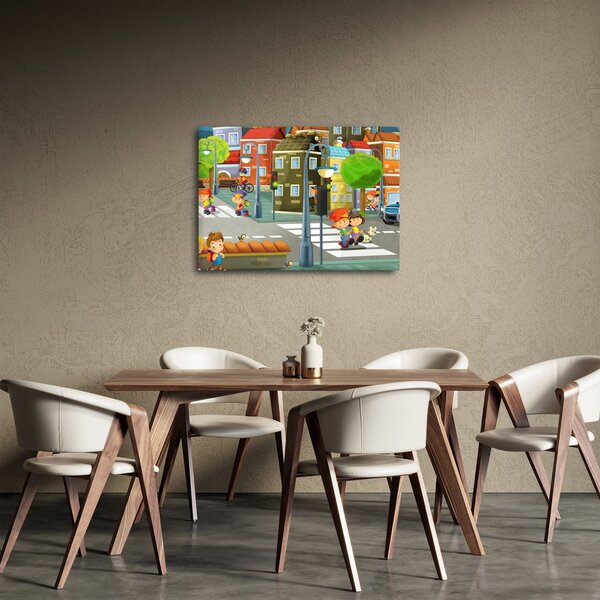Slika - Otroško mesto (70x50 cm)