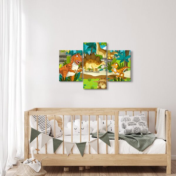 Slika - Dinozavri (90x60 cm)