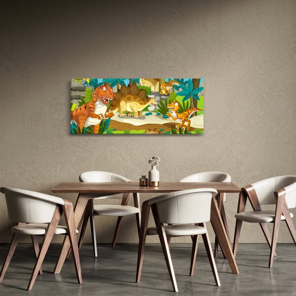 Slika - Dinozavri (120x50 cm)