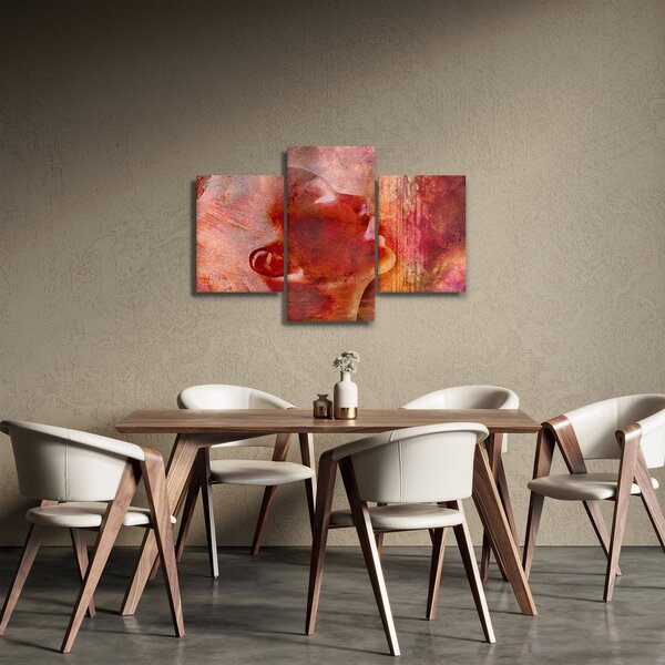 Slika - profil ženskega obraza (90x60 cm)