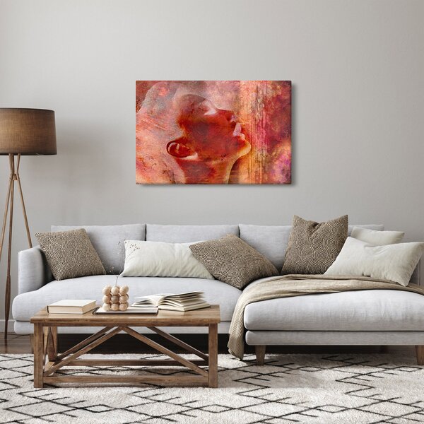 Slika - profil ženskega obraza (90x60 cm)