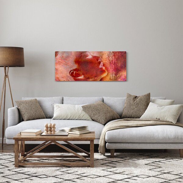 Slika - profil ženskega obraza (120x50 cm)