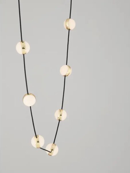 ALCINOE VISILICA LED/3000K/46W/3661Lm/CRNA & GOLD NL9511016