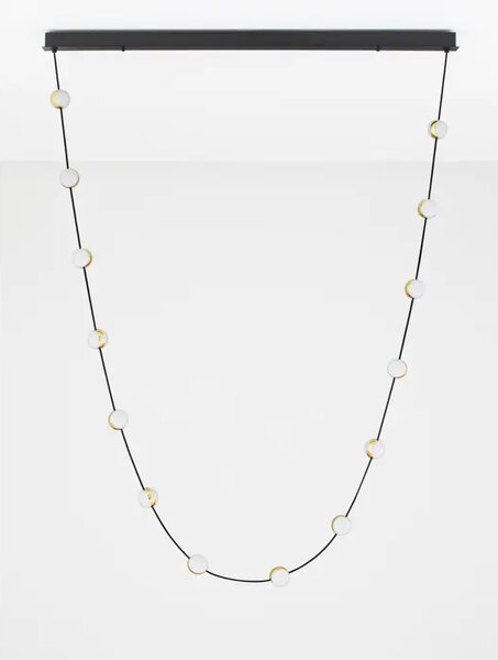 ALCINOE VISILICA LED/3000K/46W/3661Lm/CRNA & GOLD NL9511016