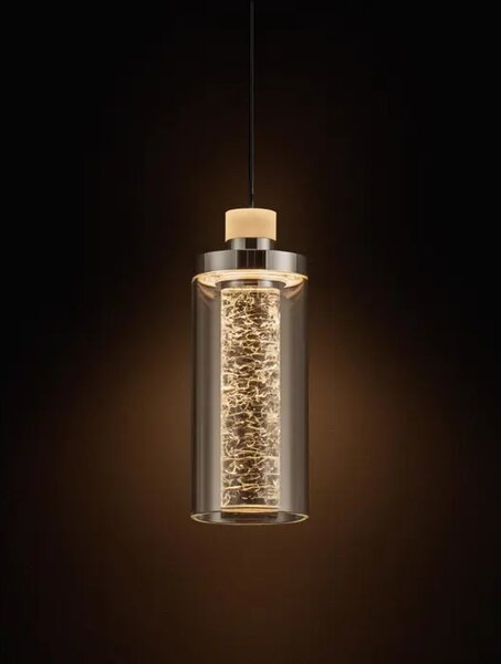 LUNE VISILICA LED/3000K/9W/404Lm/CRNO-KROM NL9520010